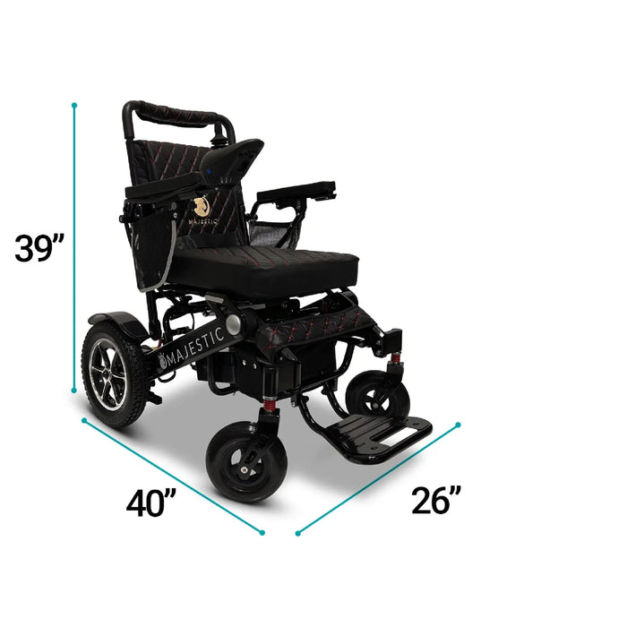 ComfyGO MAJESTIC IQ-7000 Auto Folding Remote Controlled Electric Wheelchair