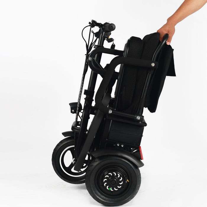 MotoTec 48 Volt 700 Watt Folding Trike Mobility Scooter