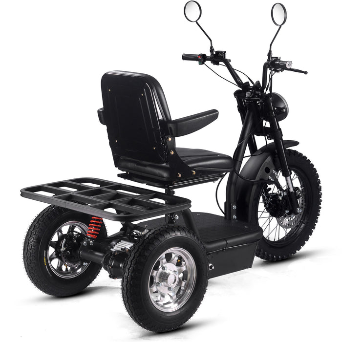 MotoTec 60 Volt 1800 Watt Trike Mobility Scooter