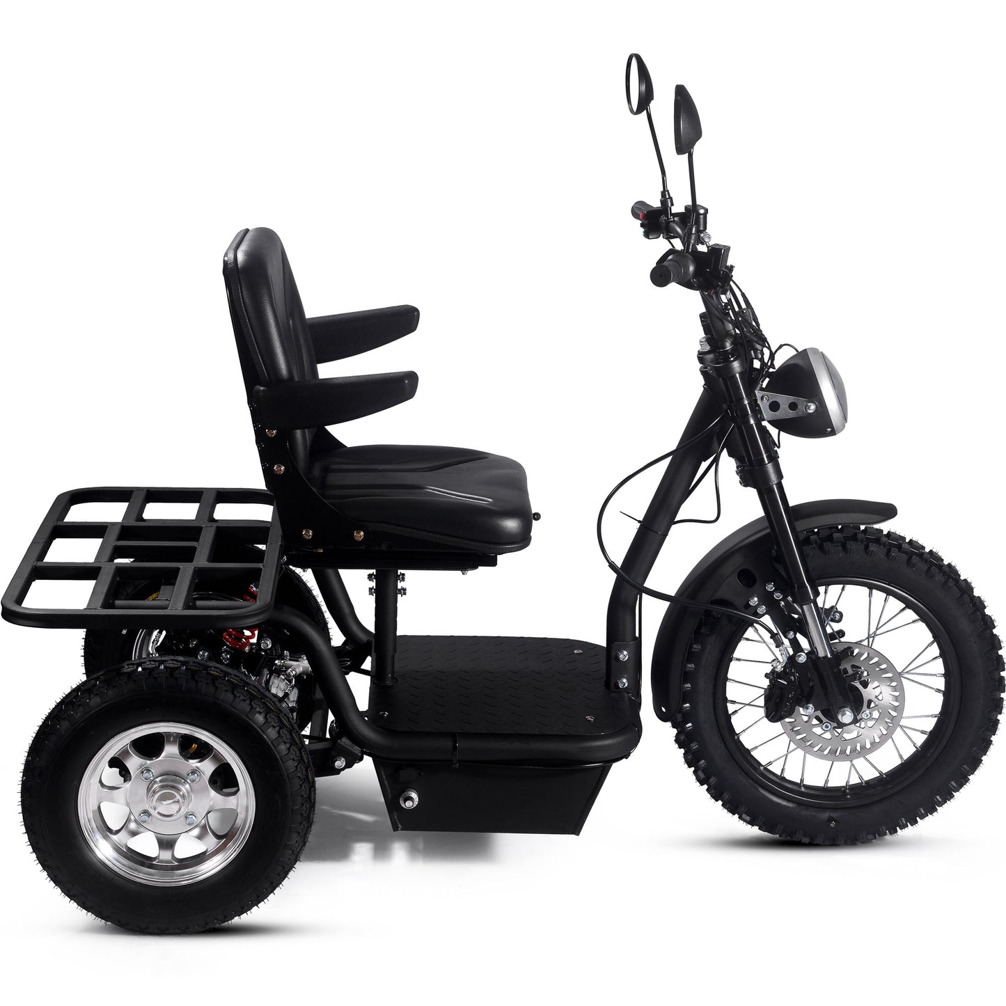 MotoTec 60 Volt 1800 Watt Trike Mobility Scooter