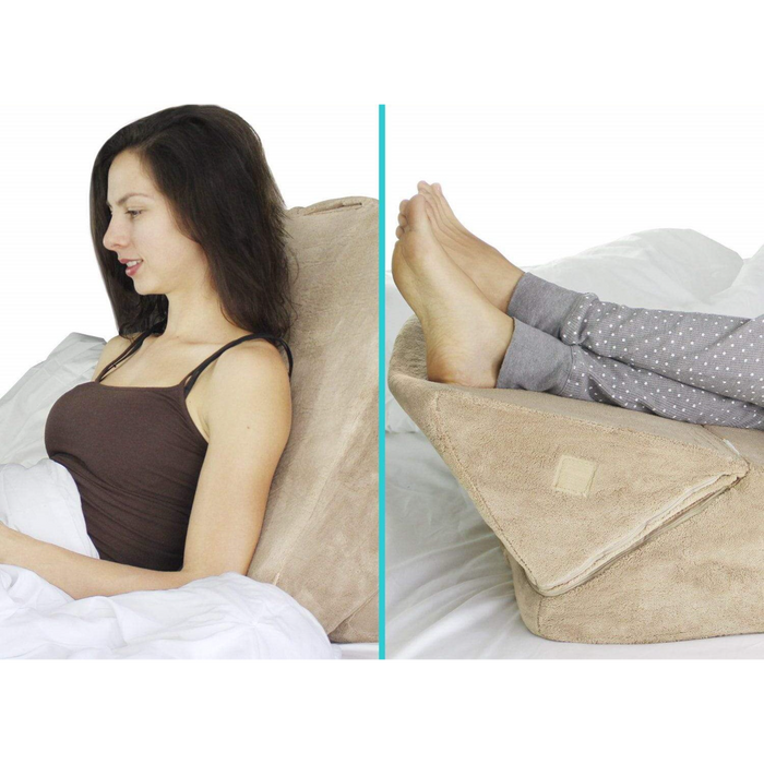 Vive Health Bed Wedge 3 In 1 Pillow