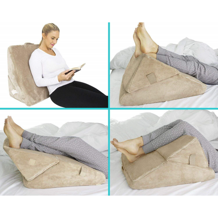 Vive Health Bed Wedge 3 In 1 Pillow