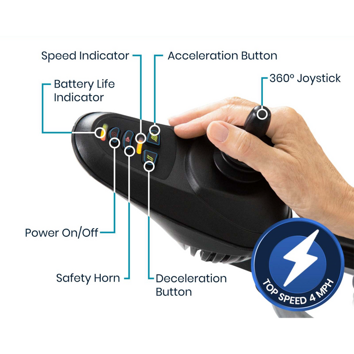 Vive Health Folding Power Wheelchair