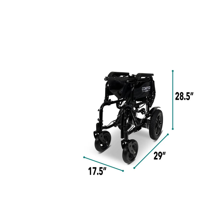 ComfyGO X-9 Remote Controlled Electric Wheelchair Auto Recline Back & Leg Rests