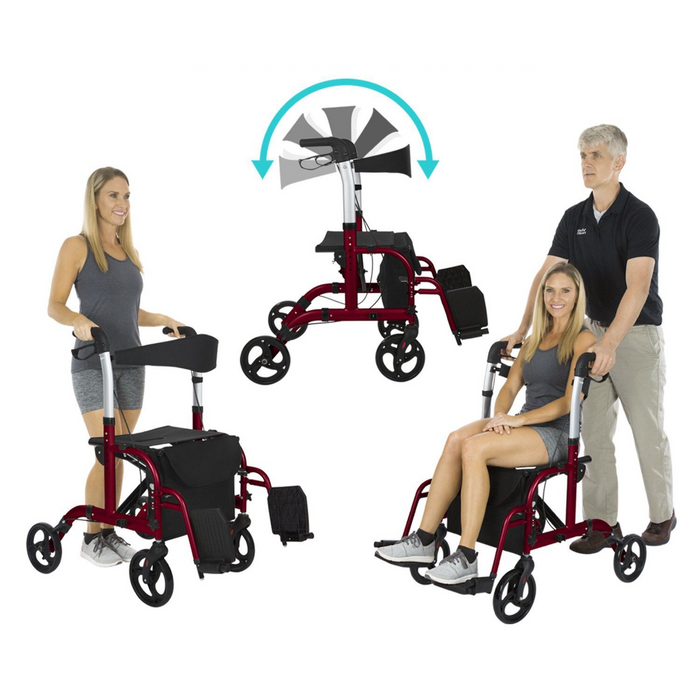 Vive Health Wheelchair Rollator