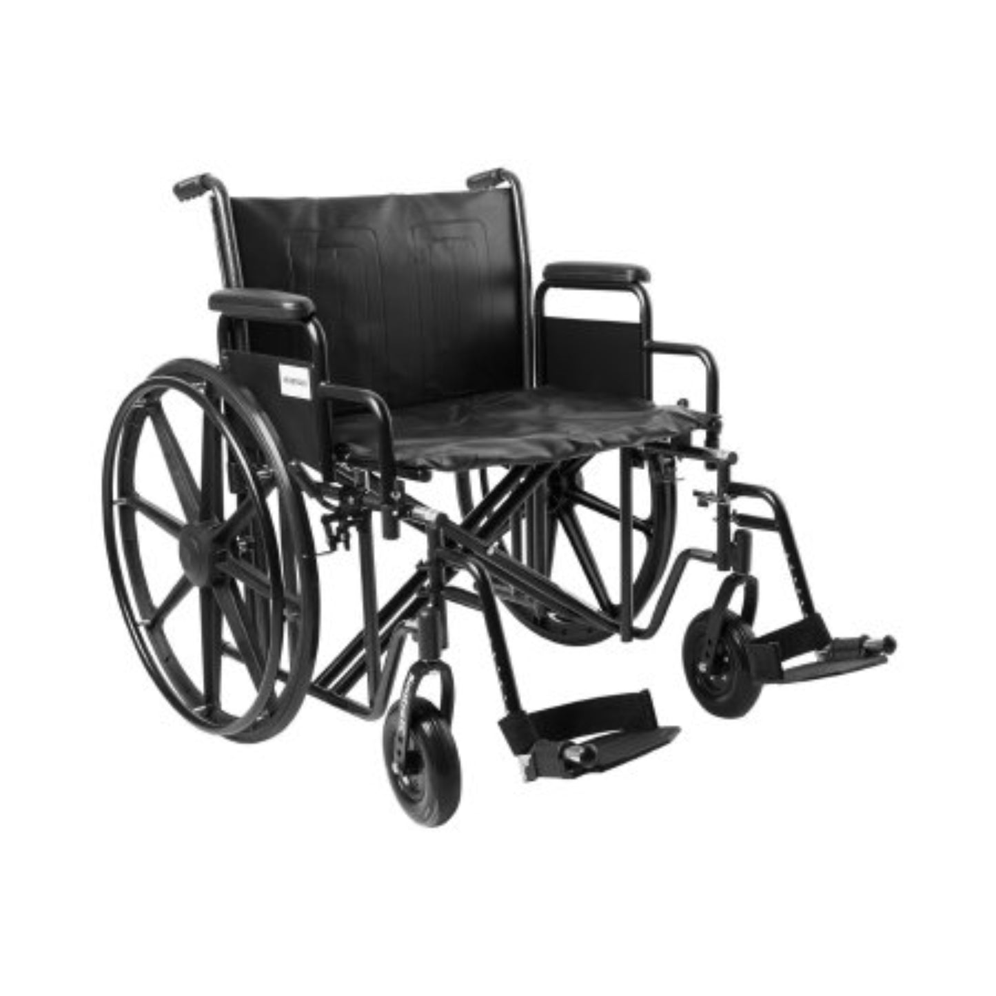 McKesson 24 Inch Seat Bariatric Manual Wheelchair