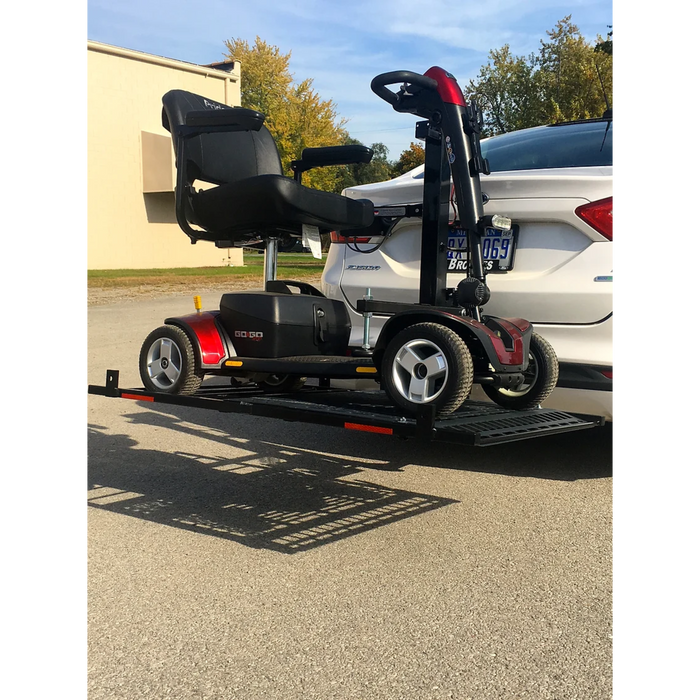 WheelChair Carrier Patriotic Electric Hitch Lift