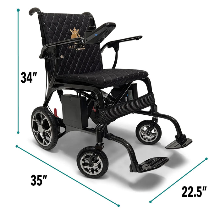 ComfyGO Phoenix Carbon Fiber Electric Wheelchair