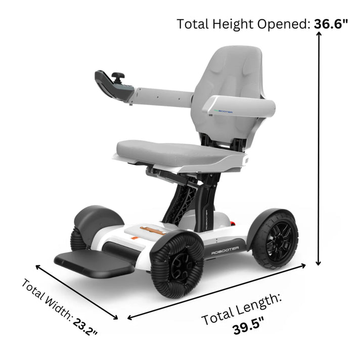 medUcare Robooter X40 Automatic Folding All-Terrain Smart Power Wheelchair