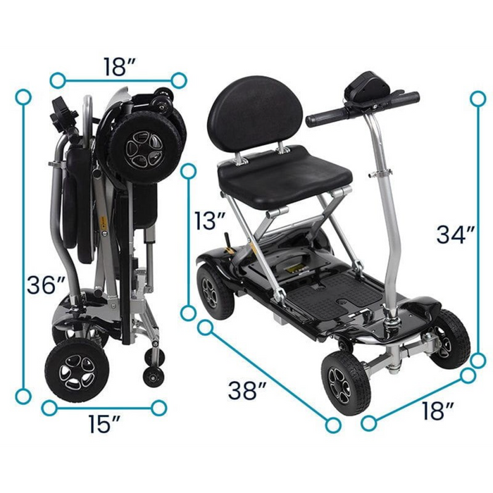 Vive Health Folding Mobility Scooter