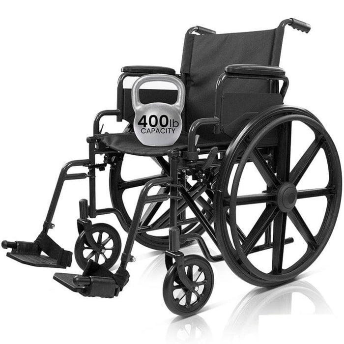 Vive Health Heavy Duty Manual Wheelchair