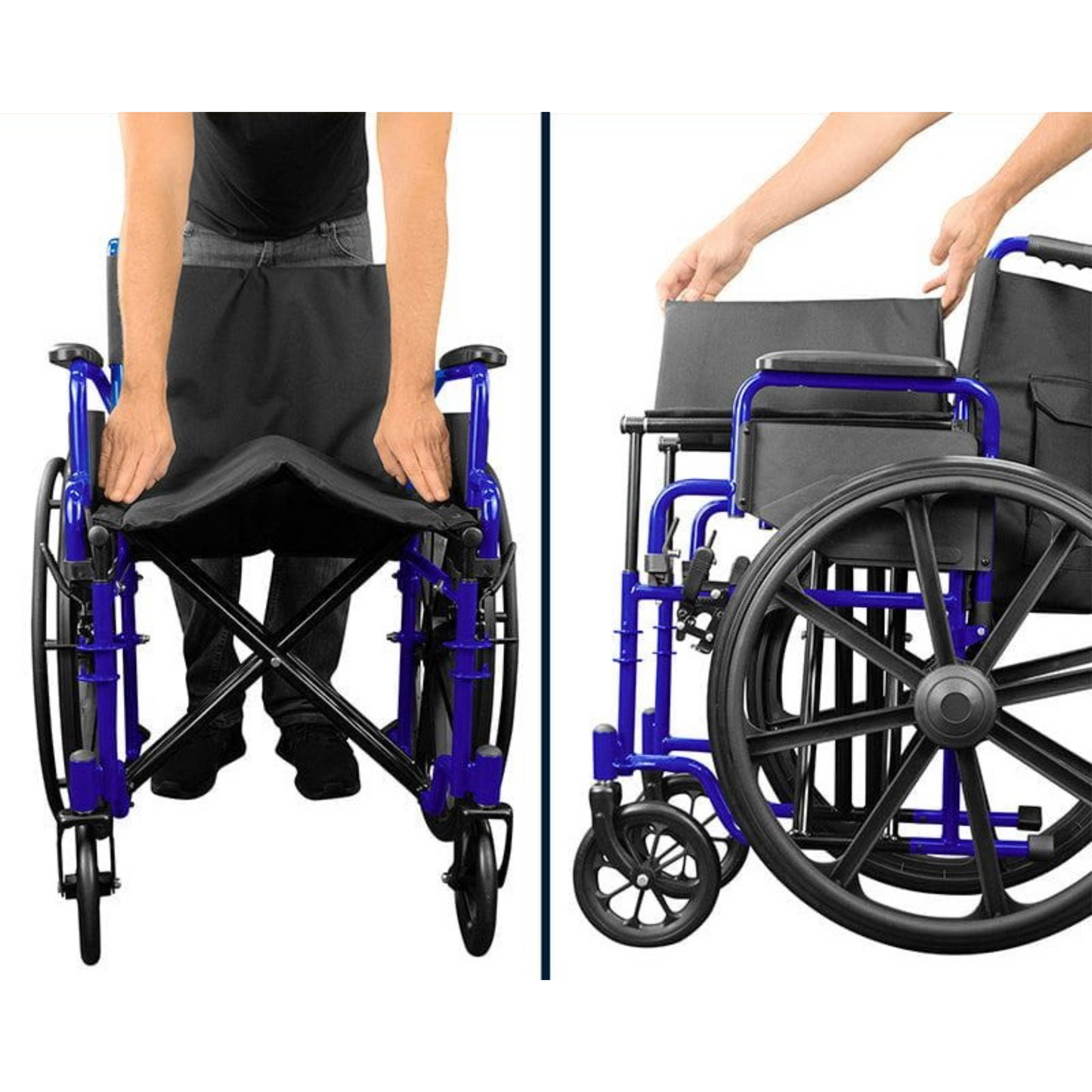 Vive Health Heavy Duty Manual Wheelchair