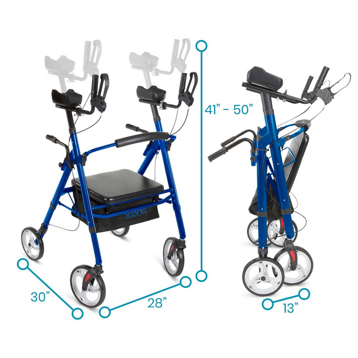 Vive Health Series T Upright Rollator