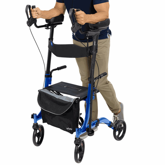 Vive Health Upright Walker Rollator