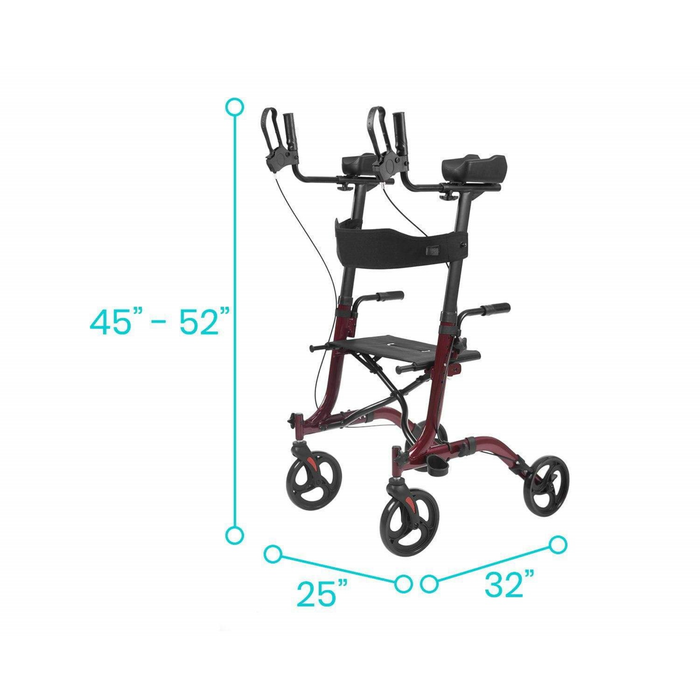 Vive Health Upright Walker Rollator