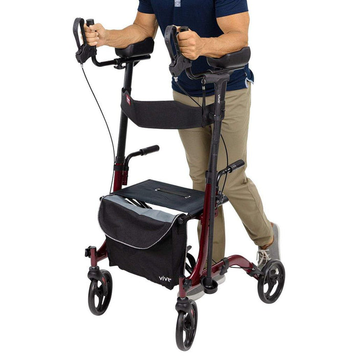 Vive Health Upright Walker Rollator