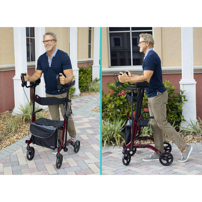 Vive Health Upright Walker Rollator