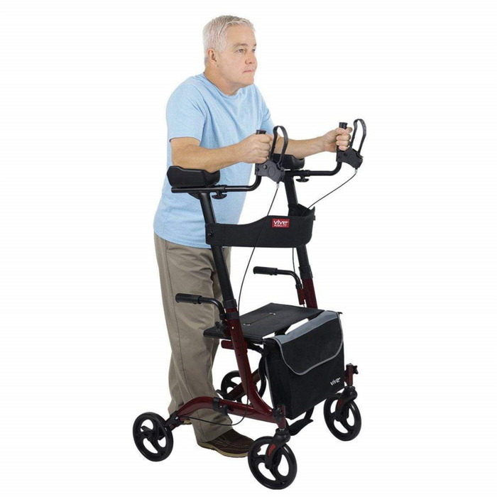 Vive Health Upright Walker Rollator