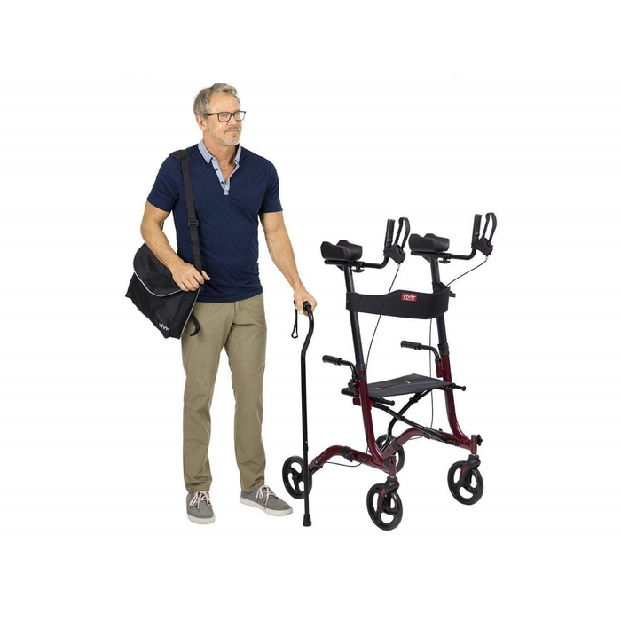 Vive Health Upright Walker Rollator