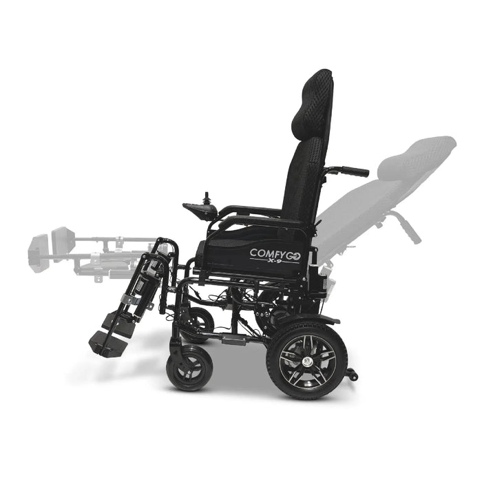 ComfyGO X-9 Remote Controlled Electric Wheelchair Auto Recline Back & Leg Rests